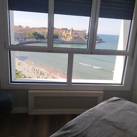Horizonte Luxury Primera Linea De Playa San Lorenzo Apartment Gijón
